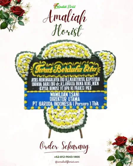 Papan Bunga Duka Karoya